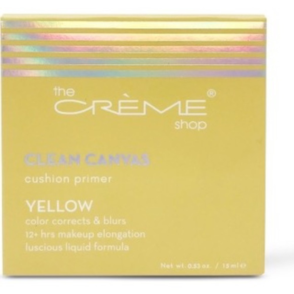 NEW The Creme Shop Clean Canvas Primer Yellow